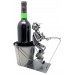 Держатель для винной бутылки из металла немецкий дизайн Рыбак.