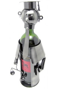 Держатель для винной бутылки из металла немецкий дизайн Юрист.