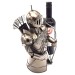 Держатель для винной бутылки из металла немецкий дизайн Рыцарь-лучник.