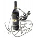 Держатель для винной бутылки из металла немецкий дизайн Удачливый рыбак.