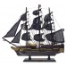 Декоративный пиратский парусник Черная жемчужина высота 43 см