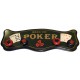 Вешалка настенная ретро стиль Покер с 4 держателями.